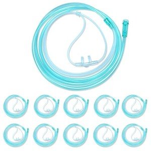 10 Pack High-Flow Soft Nasal Oxygen Cannulas