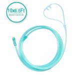 10 Pack High-Flow Soft Nasal Oxygen Cannulas