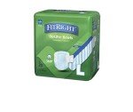 Medline FitRight OptiFit Ultra Adult Briefs, Incontinence Diapers with Tabs, Heavy Absorbency, Large, 44 to 56", 20 Count