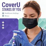 Medtecs Disposable 3-Layer Face Masks - 50 PCS