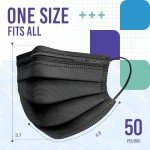 Medtecs Disposable 3-Layer Face Masks - 50 PCS