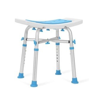 Adjustable Heavy-Duty Shower Stool for All Users