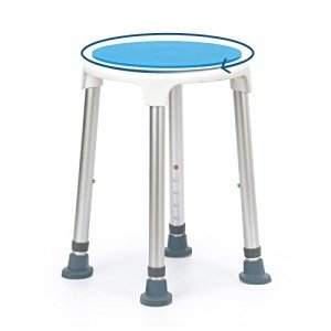 Adjustable Swivel Shower Stool for Seniors
