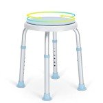 OasisSpace 360-Degree Swivel Shower Stool