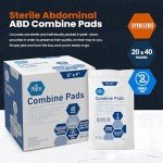 MED PRIDE Sterile ABD Combine Pads - 40 Pack