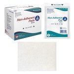 Dynarex Sterile Non-Adherent Wound Care Pads, 100 Count