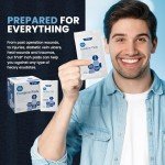 MED PRIDE Sterile ABD Combine Pads - 40 Pack