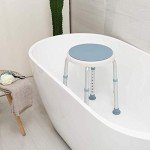 OasisSpace 360-Degree Swivel Shower Stool