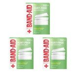 Large Non-Stick Adhesive Bandages, 10 Count Pack
