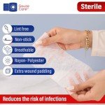 Sterile 2x2 Non-Woven Gauze Pads - 100 Pack