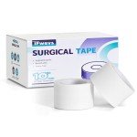 iFwevs Latex-Free Surgical Paper Tape - 10 Rolls