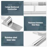 30.1 Inch Wall-Mounted Grab Bar for Safety