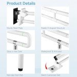 Wall Mounted Folding Toilet Safety Grab Bar