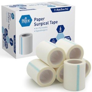 MED PRIDE Latex-Free Surgical Paper Tape, 2"x10yds