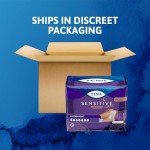 Tena Incontinence Underwear for Women, Overnight Absorbency, Sensitive Care - Large - 56 Count