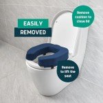 Lunderg Toilet Seat Riser for Seniors - 3" Elevation