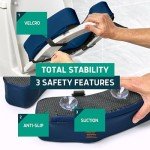 Lunderg Toilet Seat Riser for Seniors - 3" Elevation