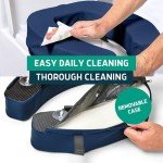 Lunderg Toilet Seat Riser for Seniors - 3" Elevation