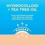 Hydrocolloid Pimple Patches with Tea Tree Oil
