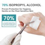Isopropyl Alcohol 70% Pads - 200 Individually Wrapped