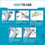 Hydrocolloid Bandages, Large, 100% Waterproof, 4CT