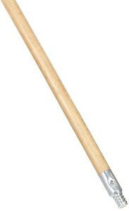 Rubbermaid 60" Lacquered-Wood Broom Handle