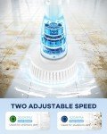 Cordless Electric Spin Scrubber with 8 Brush Heads