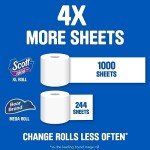 Scott 1000 Toilet Paper, 20 Regular Rolls