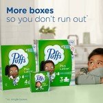 Puffs Plus Lotion Facial Tissue - 4 Cube Boxes