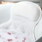 Comfortable Bath Pillow for Head and Neck Support
