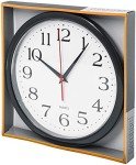 Silent Quartz Wall Clock - Easy-to-Read Design