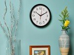 Silent Quartz Wall Clock - Easy-to-Read Design