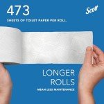 Scott Essential 100% Recycled Bulk Toilet Paper Rolls