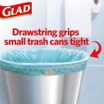Glad Odorshield 4 Gal Drawstring Trash Bags