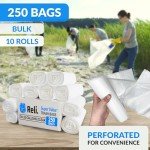 Reli Heavy Duty Clear Trash Bags, 250 Count