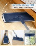 BPAWA Microfiber Mop for Wood and Vinyl Floors