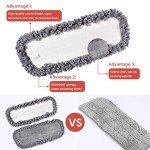 Domi-patrol Spray Mop with 3 Washable Pads