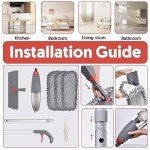 Domi-patrol Spray Mop with 3 Washable Pads