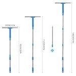 Mitclear 57" Window Cleaner Kit with Squeegee