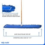 Tidy Tools 48" Commercial Dust Mop & Sweeper