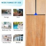 24" Heavy Duty Floor Squeegee with 60" Handle