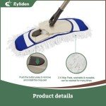 Eyliden Reusable Dust Mop with Adjustable Handle