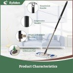Eyliden Reusable Dust Mop with Adjustable Handle