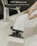 Cordless Electric Spin Scrubber with 8 Brush Heads