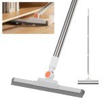 RONSUNG Floor Squeegee with 180° Rotating Blade