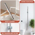 RONSUNG Floor Squeegee with 180° Rotating Blade