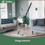 Eyliden Reusable Dust Mop with Adjustable Handle