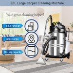 80L Commercial Carpet Cleaner & Upholstery Extractor
