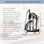 80L Commercial Carpet Cleaner & Upholstery Extractor