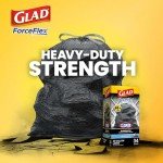 Glad 30 Gallon ForceFlex Trash Bags, 50 Ct